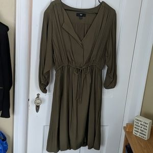 NWOT Olive Dress with Pockets!